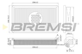 BREMSI FA2116 - FILTER