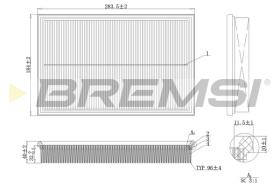 BREMSI FA2120 - FILTER