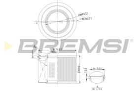 BREMSI FA2142 - FILTER