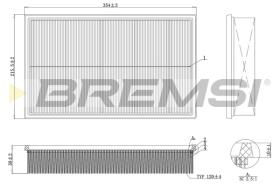 BREMSI FA2159 - FILTER