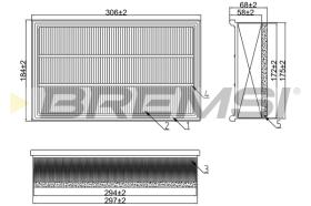 BREMSI FA2178 - FILTER