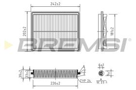 BREMSI FA2239 - FILTER