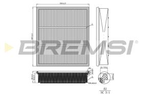 BREMSI FA2260 - FILTER