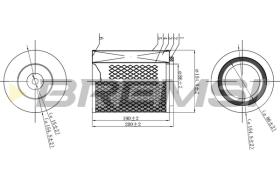 BREMSI FA2328 - FILTER