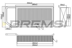 BREMSI FA2329 - FILTER