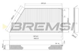 BREMSI FC0088C - FILTER