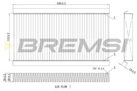 BREMSI FC0090C - FILTER