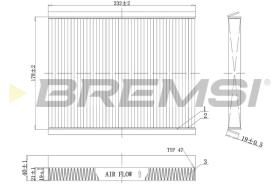 BREMSI FC0091 - FILTER