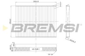 BREMSI FC0091C - FILTER