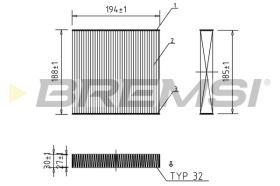 BREMSI FC0171 - FILTER