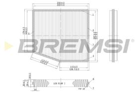 BREMSI FC0187C - FILTER