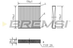 BREMSI FC0420 - FILTER