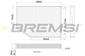 BREMSI FC0421C - FILTER