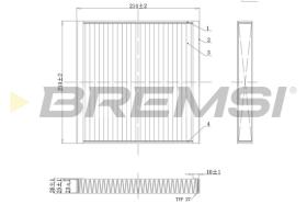BREMSI FC0437C - FILTER