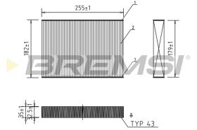 BREMSI FC0462 - FILTER