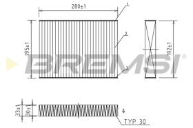 BREMSI FC0470C - FILTER