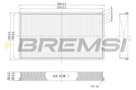 BREMSI FC0488C - FILTER