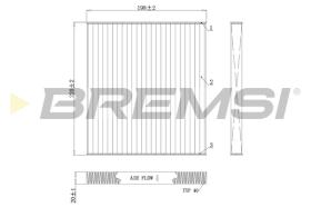 BREMSI FC0498 - FILTER