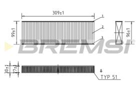 BREMSI FC0852 - FILTER