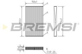 BREMSI FC0865 - FILTER
