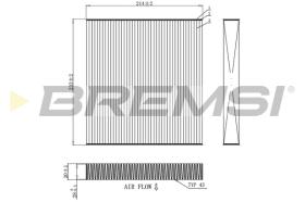 BREMSI FC0881 - FILTER