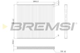 BREMSI FC0883 - FILTER