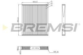 BREMSI FC0887 - FILTER