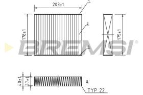 BREMSI FC0890C - FILTER