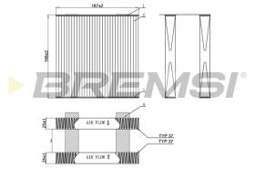 BREMSI FC0892 - FILTER