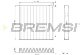 BREMSI FC0892C - FILTER