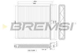 BREMSI FC0896 - FILTER