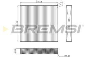 BREMSI FC0899 - FILTER