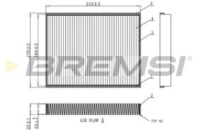 BREMSI FC0900 - FILTER