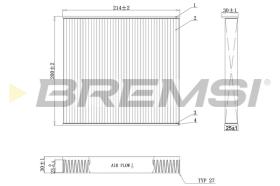 BREMSI FC0905C - FILTER