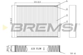 BREMSI FC0907 - FILTER