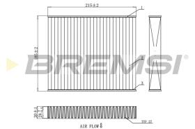 BREMSI FC0910C - FILTER