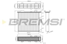 BREMSI FC0911C - FILTER