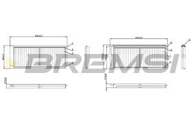 BREMSI FC0913 - FILTER
