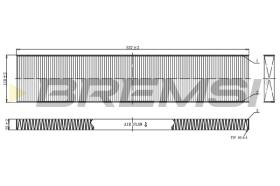 BREMSI FC0960C - FILTER