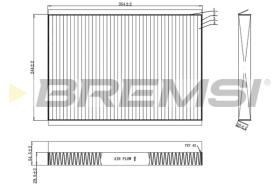 BREMSI FC0962C - FILTER