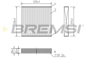 BREMSI FC0973C - FILTER