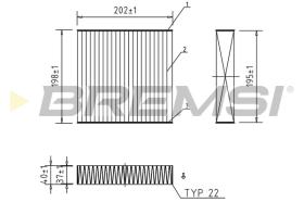 BREMSI FC0982C - FILTER