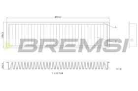 BREMSI FC0986 - FILTER