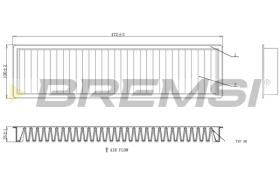 BREMSI FC0986C - FILTER