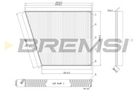 BREMSI FC0991 - FILTER