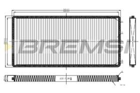 BREMSI FC1326C - FILTER