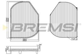 BREMSI FC1331 - FILTER