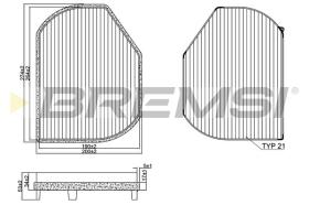 BREMSI FC1331C - FILTER
