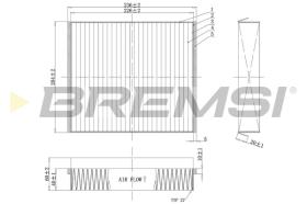 BREMSI FC1333C - FILTER