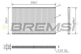 BREMSI FC1537 - FILTER